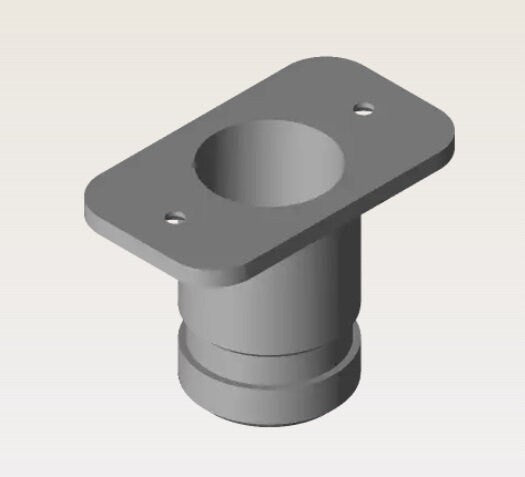 Dyson Type Hose Connector | 3D Printed Dyson Vacuum Cleaner Accessories - Customizable Attachments & Parts (DV-14)