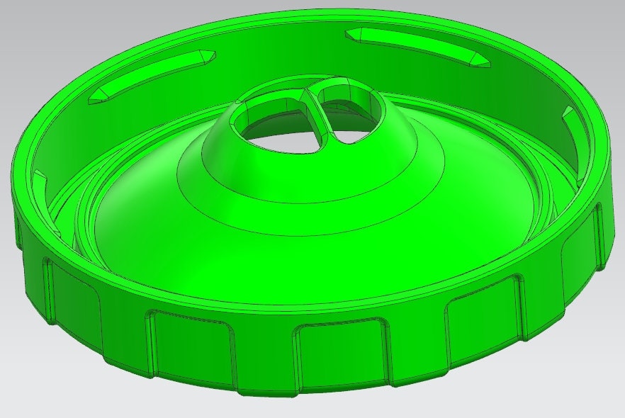 Pickle Jar Round Onion Grower | 3D Printed Plant Grower - Gardening Solution (GR-22)