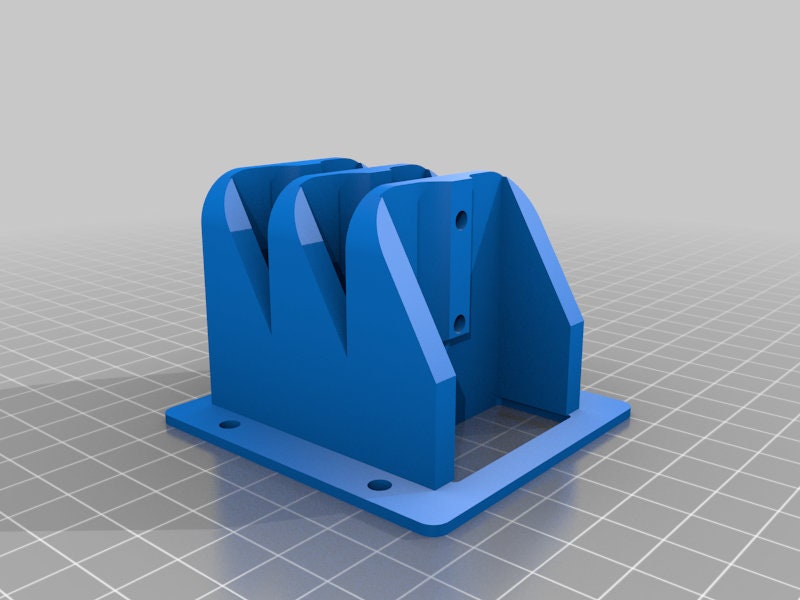 Anderson 50amp Flush Mount | 3D Printed Anderson Plug Accessories (AP-27)