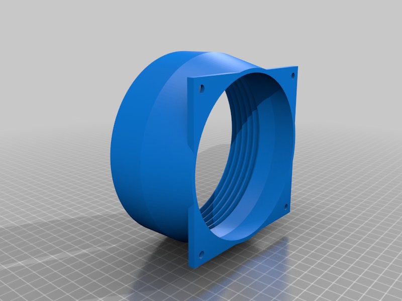 a blue object sitting on top of a table