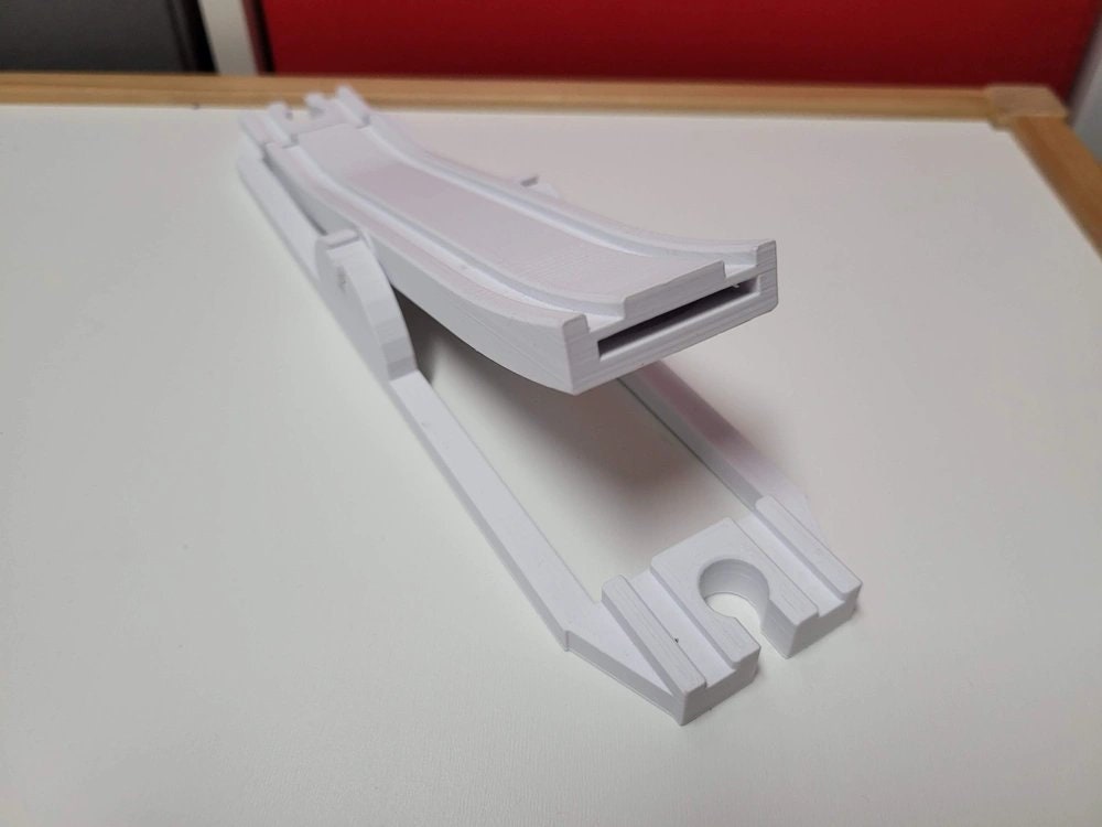 Big Rocker for Brio 250mm with Coin Slot | 3D Printed Wooden Train Track Parts (TR-33)