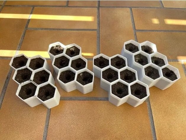Starter Plant Grower | 3D Printed Plant Grower - Gardening Solution (GR-17)