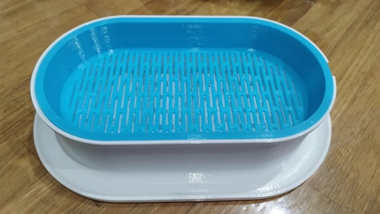 Lazy Cat Grass Grower | 3D Printed Plant Grower - Gardening Solution (GR-21)