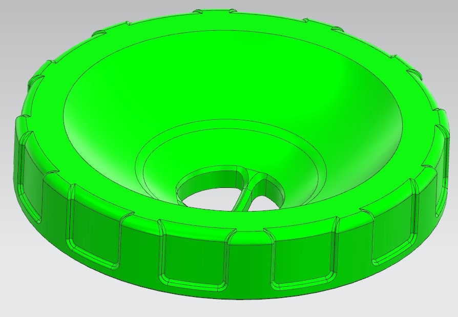 Pickle Jar Round Onion Grower | 3D Printed Plant Grower - Gardening Solution (GR-22)