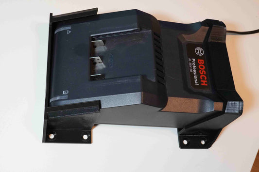 Wall mount for Bosch Battery Charger AL 36V-20 | 3D Printed Bosch Tool Accessories