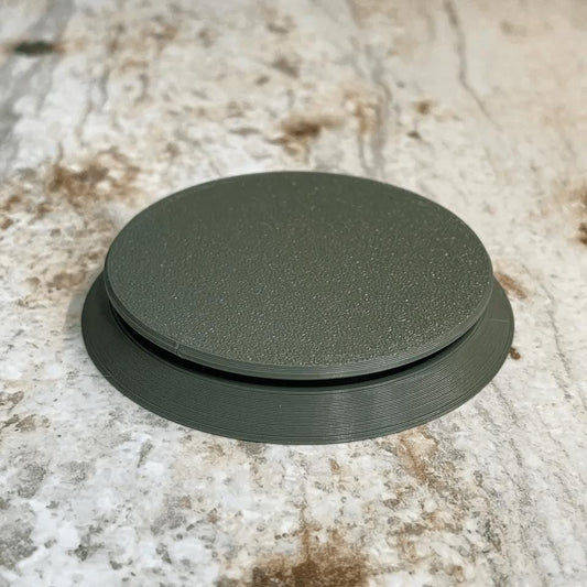 a round object sitting on top of a counter